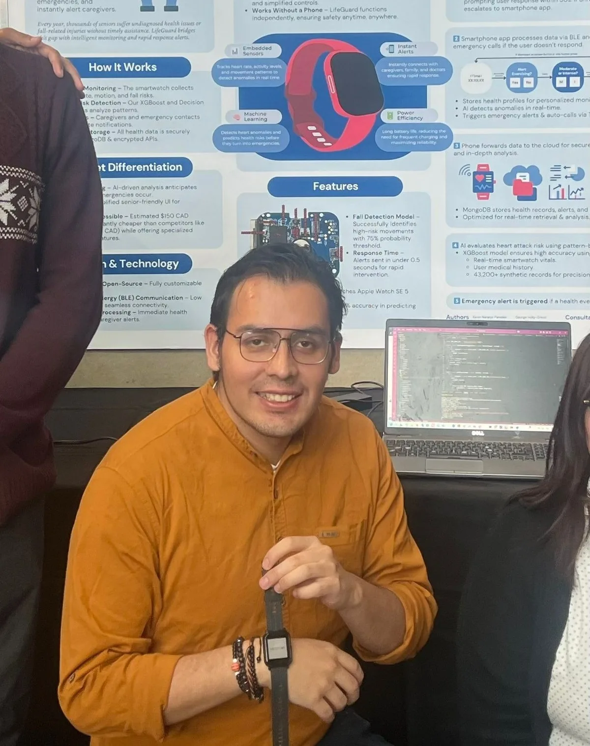 Kevin Naranjo en su graduación de Ingeniería en Computación, University of Waterloo